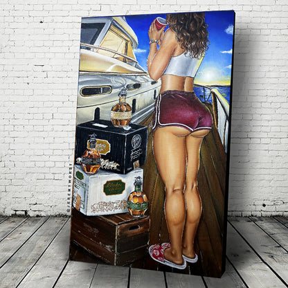 JEREMY WORST #1 Commission Custom Pinup Artist Original Acrylic The Best Traditional Painting Canvas woman girl pop artwork urban custom size oil portrait sexy Style