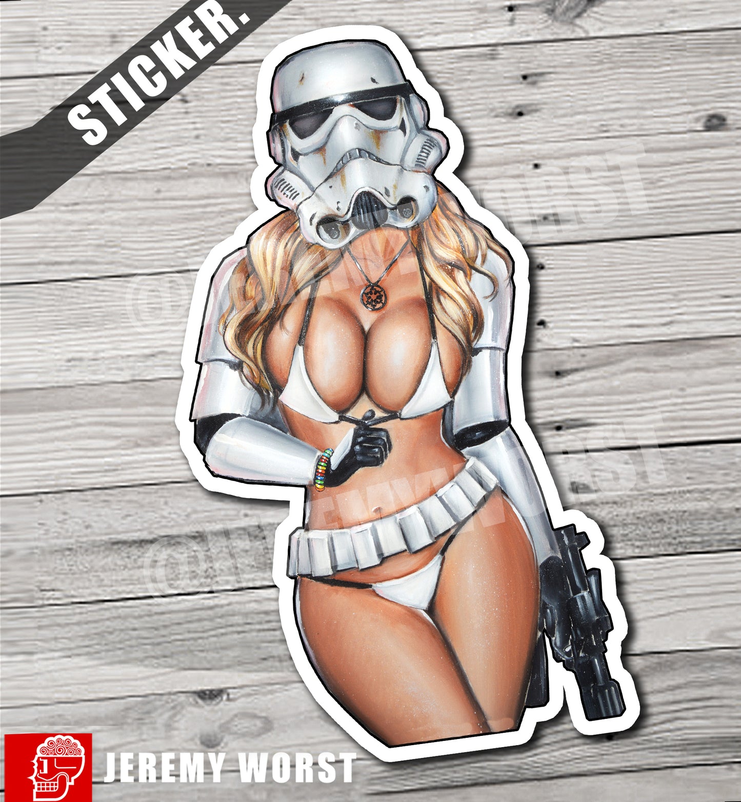 VINYL STICKERS by JEREMY WORST