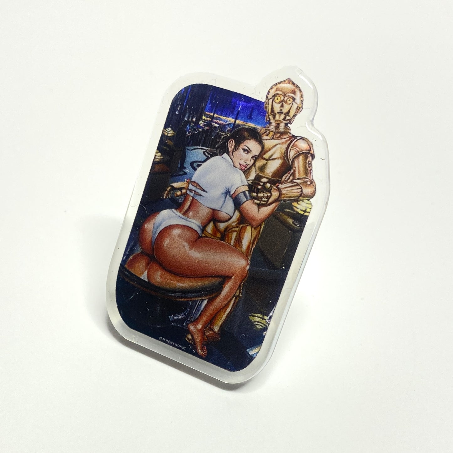 JEREMY WORST Pins sexy pinup cosplay wars acrylic Pins