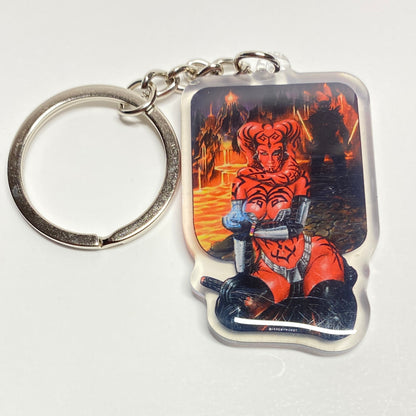 ACRYLIC KEYCHAINS by JEREMY WORST