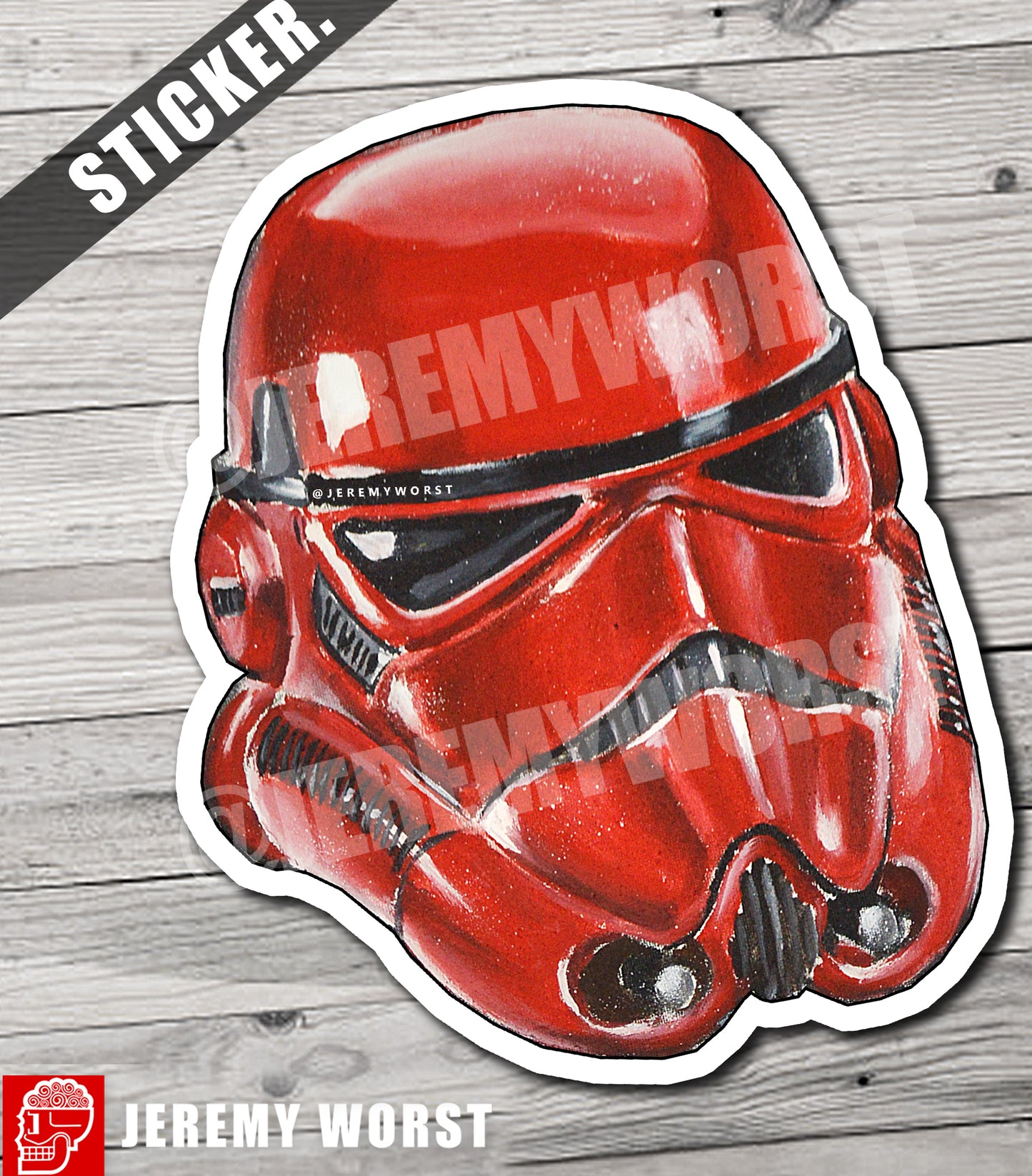 VINYL STICKERS by JEREMY WORST