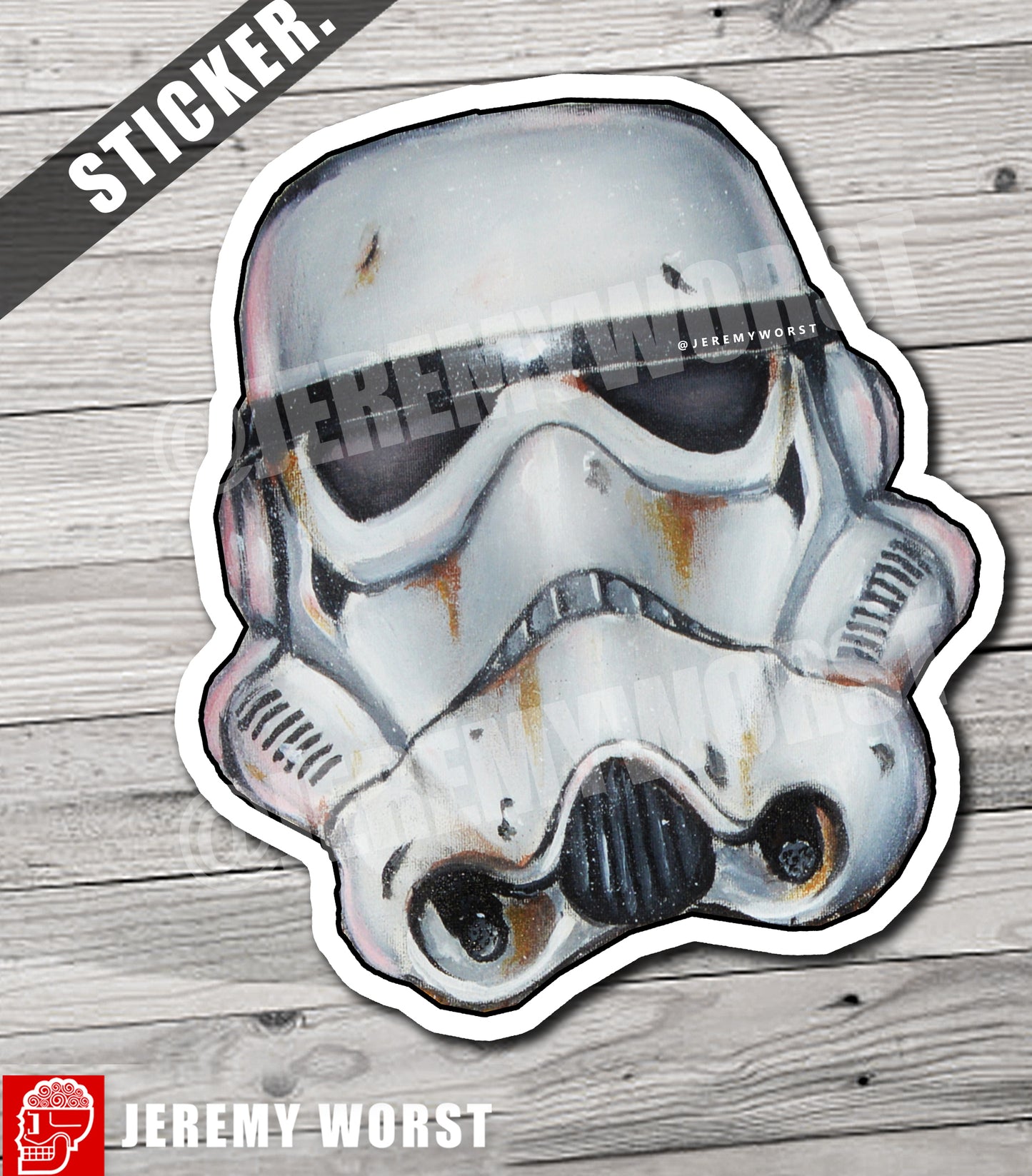 VINYL STICKERS by JEREMY WORST